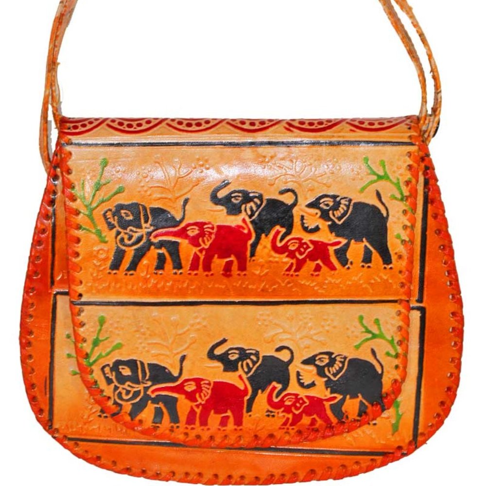 Herd Of Elephants Purse